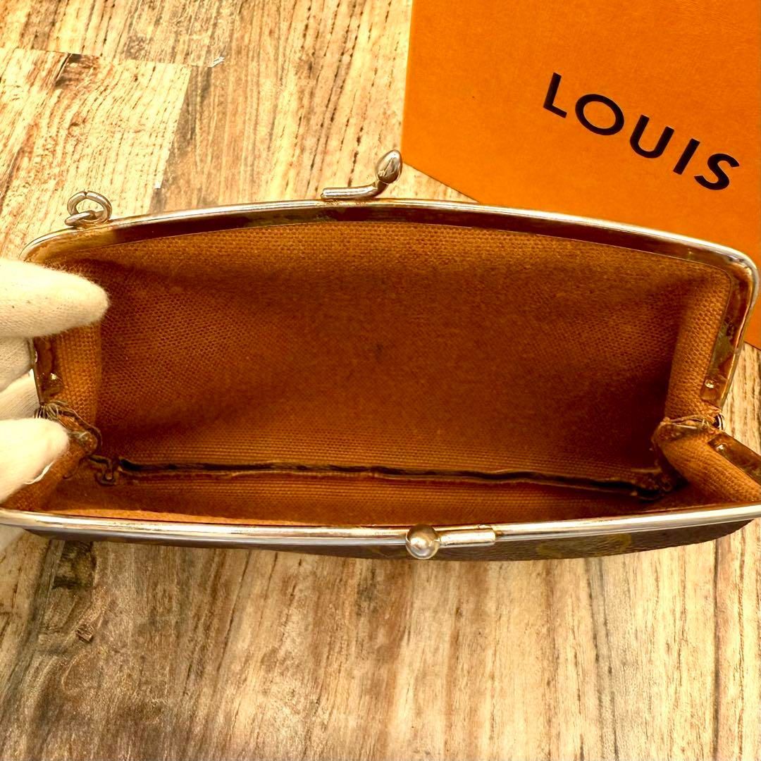 ⛄️極美品⛄️ルイヴィトン モノグラム がま口 ポーチ USA