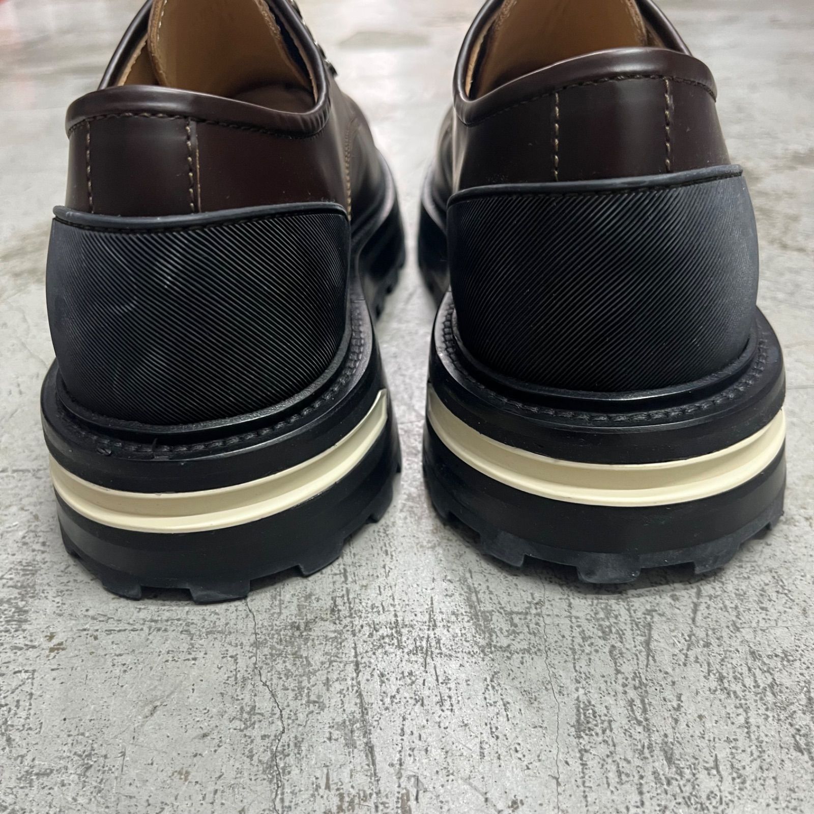 JIL SANDER メタルアイレット レザー ダービーシューズ 革靴 ジル