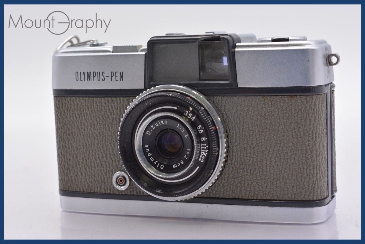 ★良品★ オリンパス Olympus-PEN 2.8cm F3.5 ★完動★同梱可 #mj5355
