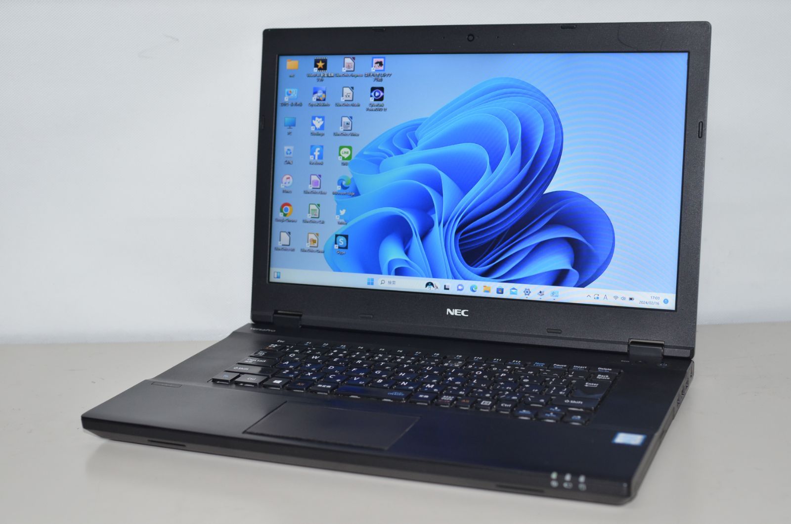 最新Windows11+office 大容量HDD750GB NEC LS150/L Celeron