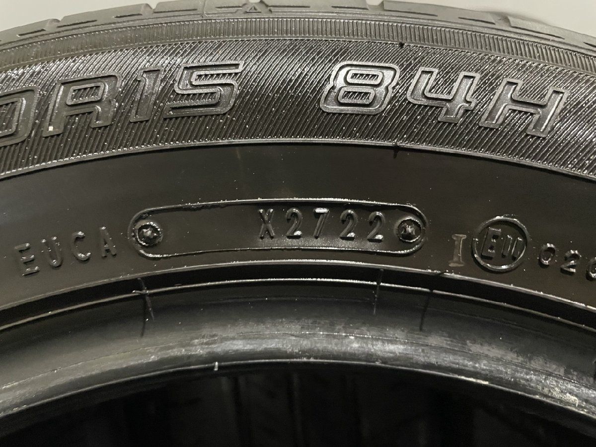 DUNLOP ENASAVE EC300 185/60R15 15インチ 夏タイヤ 4本 22年製 バリ溝 