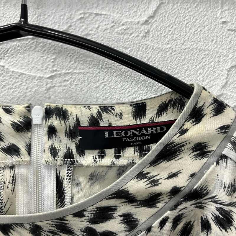 LEONARD レオナール カンカン素材 カットソー 半袖　　ペイズリー LL 楽天市場】ペイズリー柄（ブランドレオナール）（Tシャツ