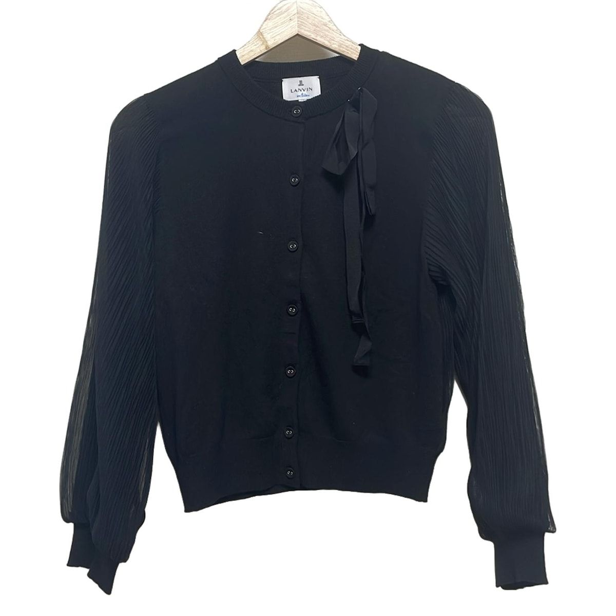 美品】ランバン オン ブルー カーディガン LANVIN en Bleu 美品