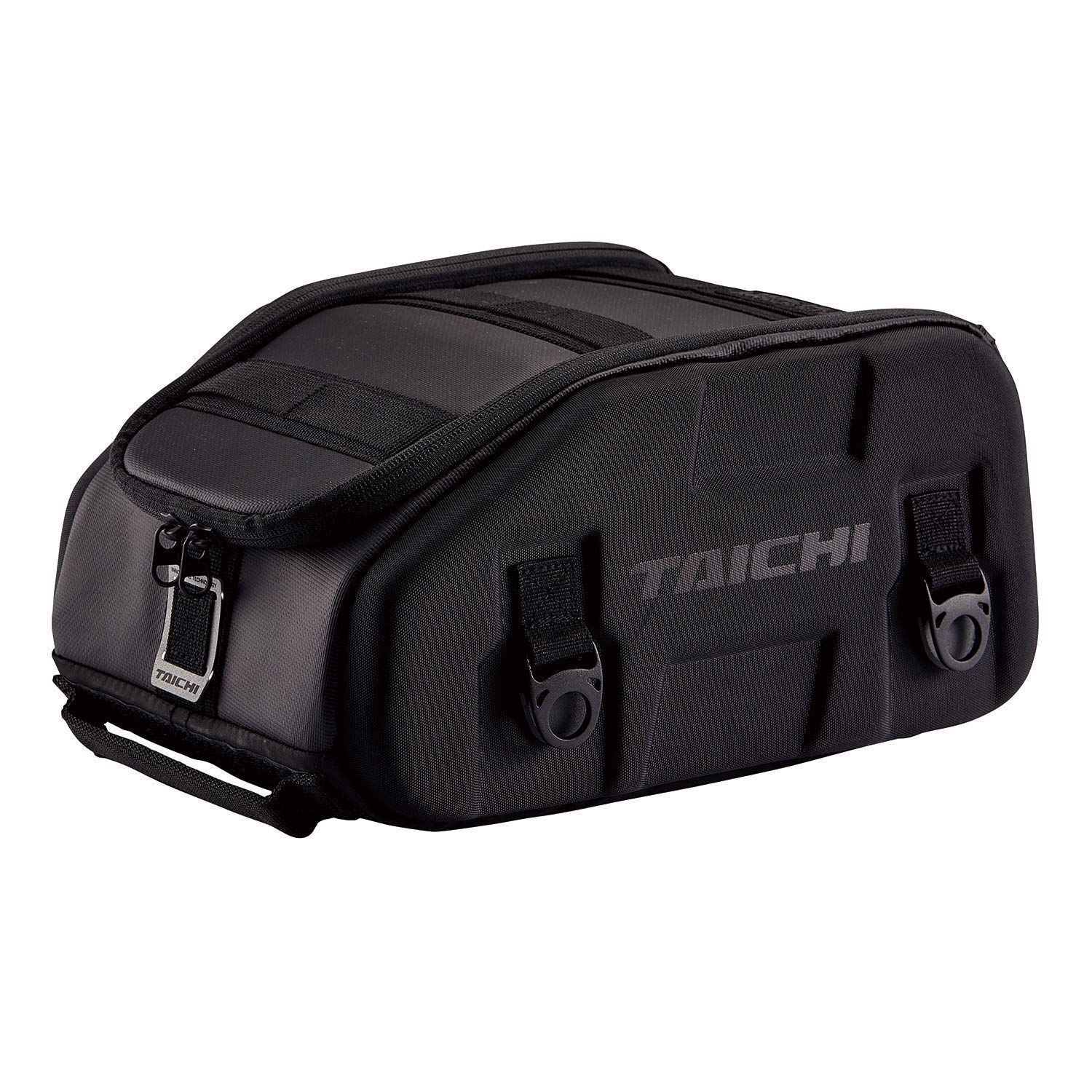 在庫処分 RSタイチ RS TAICHI バイク シートバッグ 車載バッグ 固定ベルト付き 取り付け簡単 レインカバー付属 シートバッグ