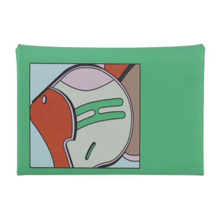 HERMES エルメス カルヴィ デュオ カードケース ヴォースイフト  