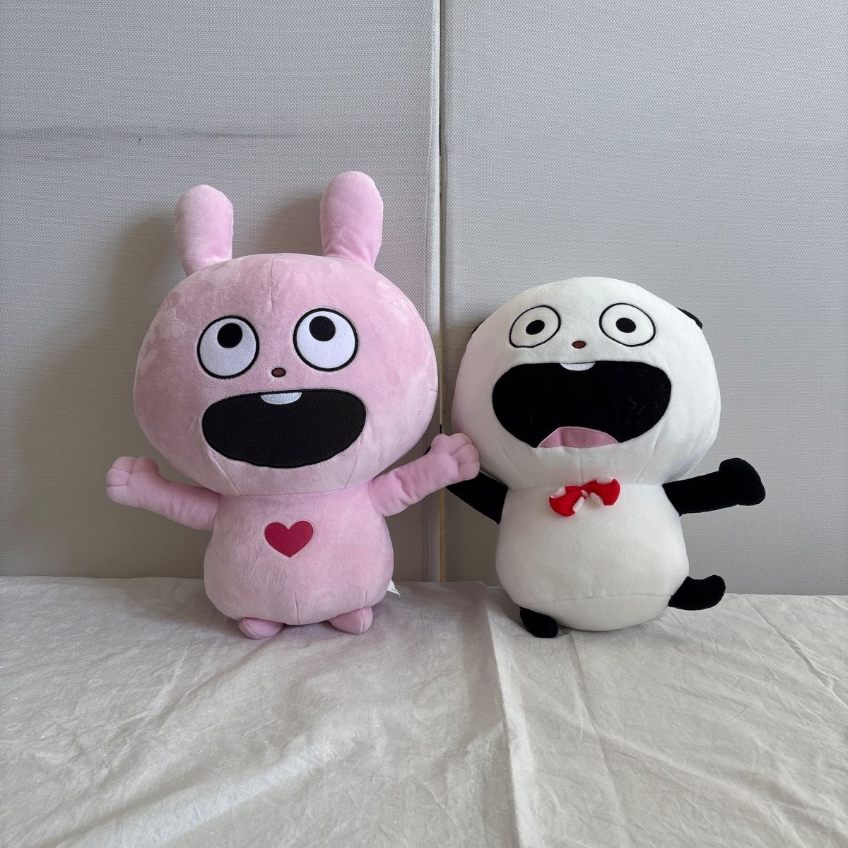 美品にしむらゆうじ ごきげんパンダ、ラブラビットぬいぐるみ