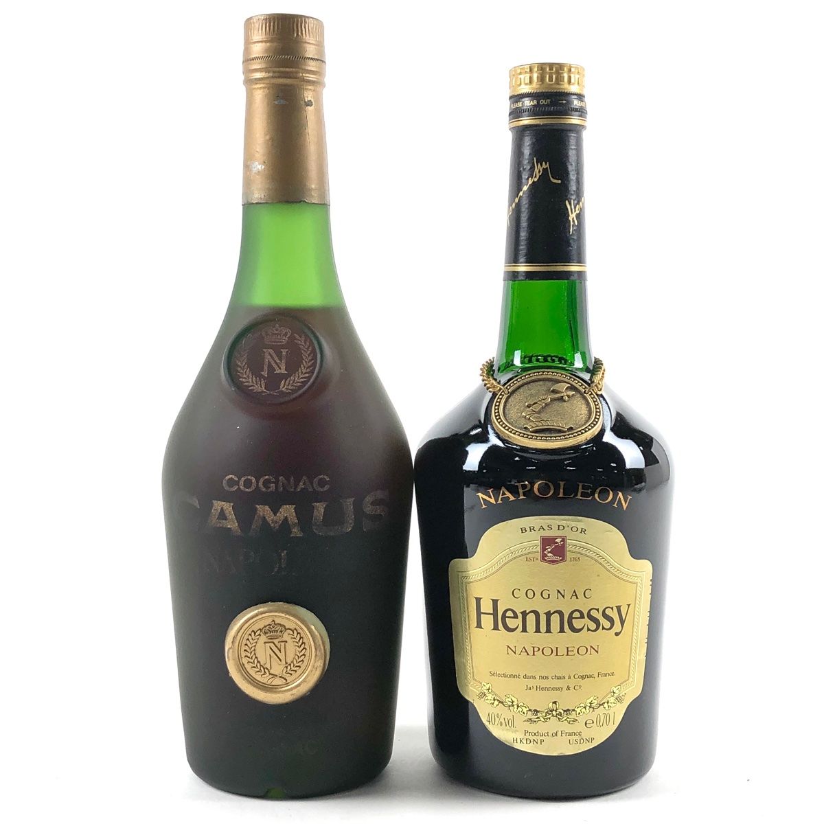 2本 CAMUS Hennessy コニャック - ウイスキー