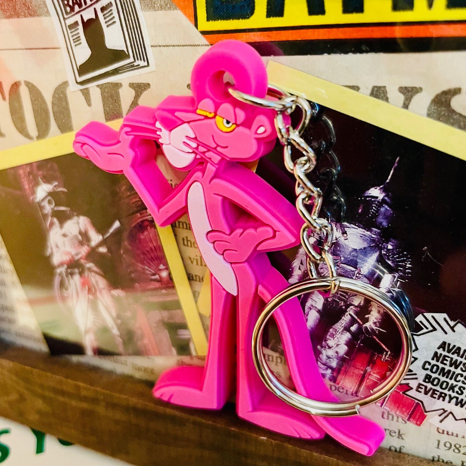 新品 🇺🇸 ラバーキーホルダー【ピンクパンサー】Pink Panther キャラクター キーチェーン キーリング アメリカン雑貨 コレクション  ファッション アクセサリー アイテム 鍵 カギ ポーチ バッグ - メルカリ