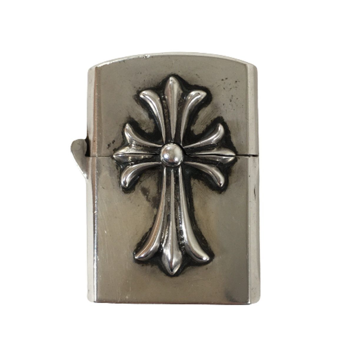 クロムハーツ CHROME HEARTS ジッポライター スモールCHクロス ZIPPO