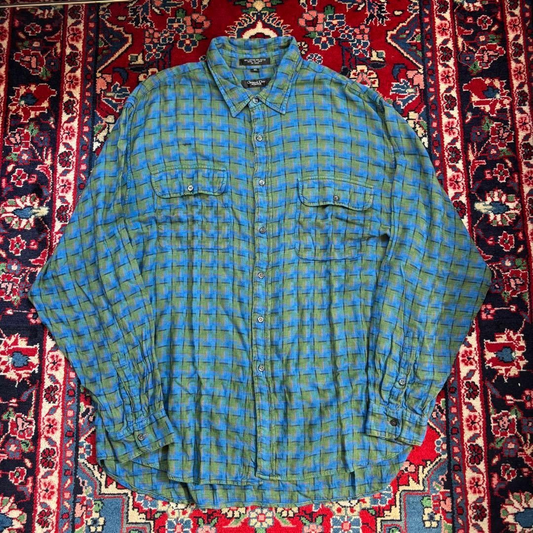 Vintage Christian Dior Check Shirt