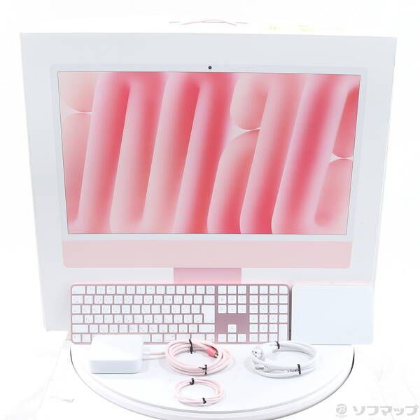 〔 品〕 iMac 24-inch Late-2025 MWUG3J A Apple M4 8コアCPU_8コアGPU 16GB SSD256GB ピンク 〔15.7 Sequoia〕 258 VETTDRUCK_DE