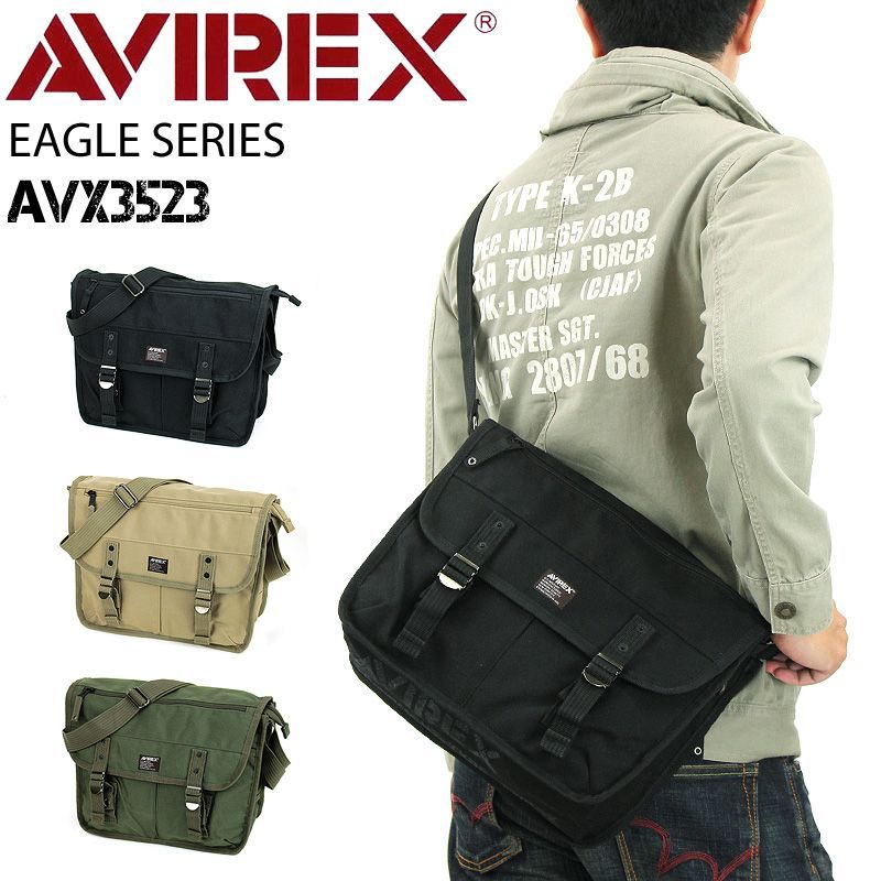 新品 AVIREX アヴィレックス EAGLEシリーズ ショルダーバッグ AVX3523