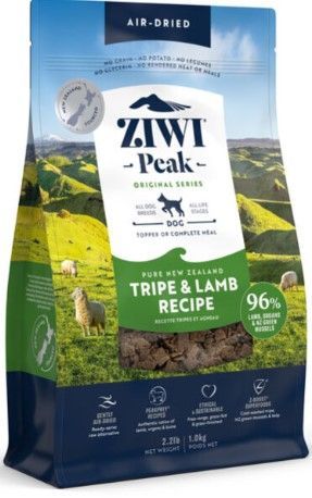 ZiwiPeak ジウィピーク ドッグフード エアドライ トライプ-ラム1ｋg 犬用