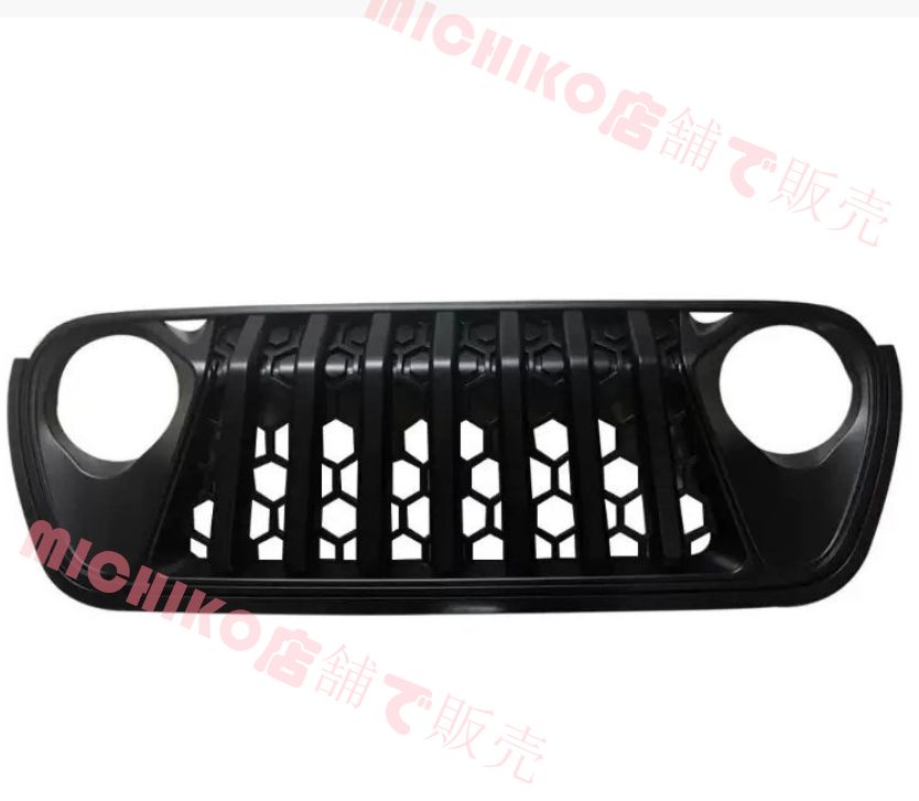 JEEP ジープ ラングラー Wrangler JL フロントグリル スナールスタイル 防虫ネット付き フロントフェイス 2018- 式対応