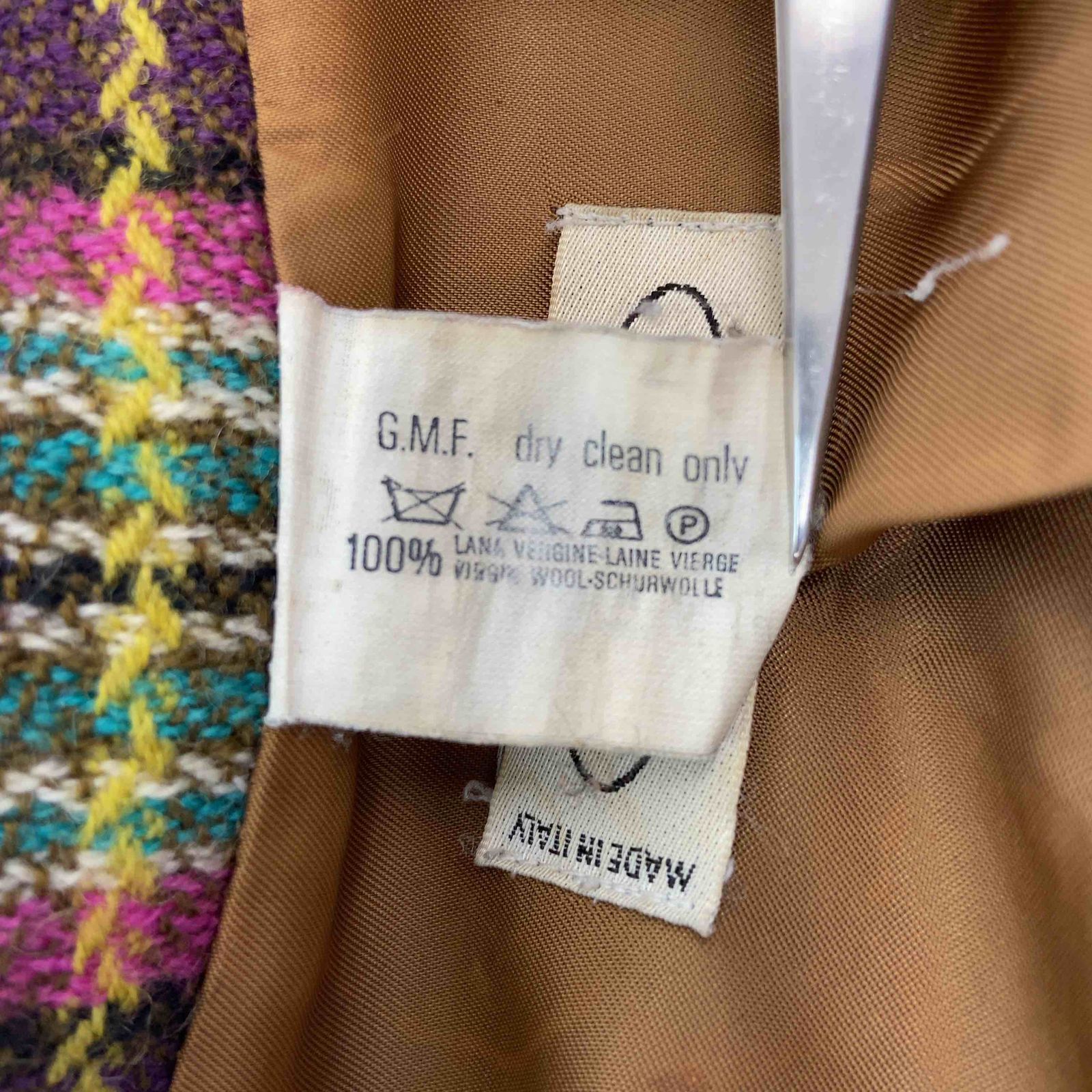 MISSONI ミッソーニ レディース ノーカラージャケット チェック