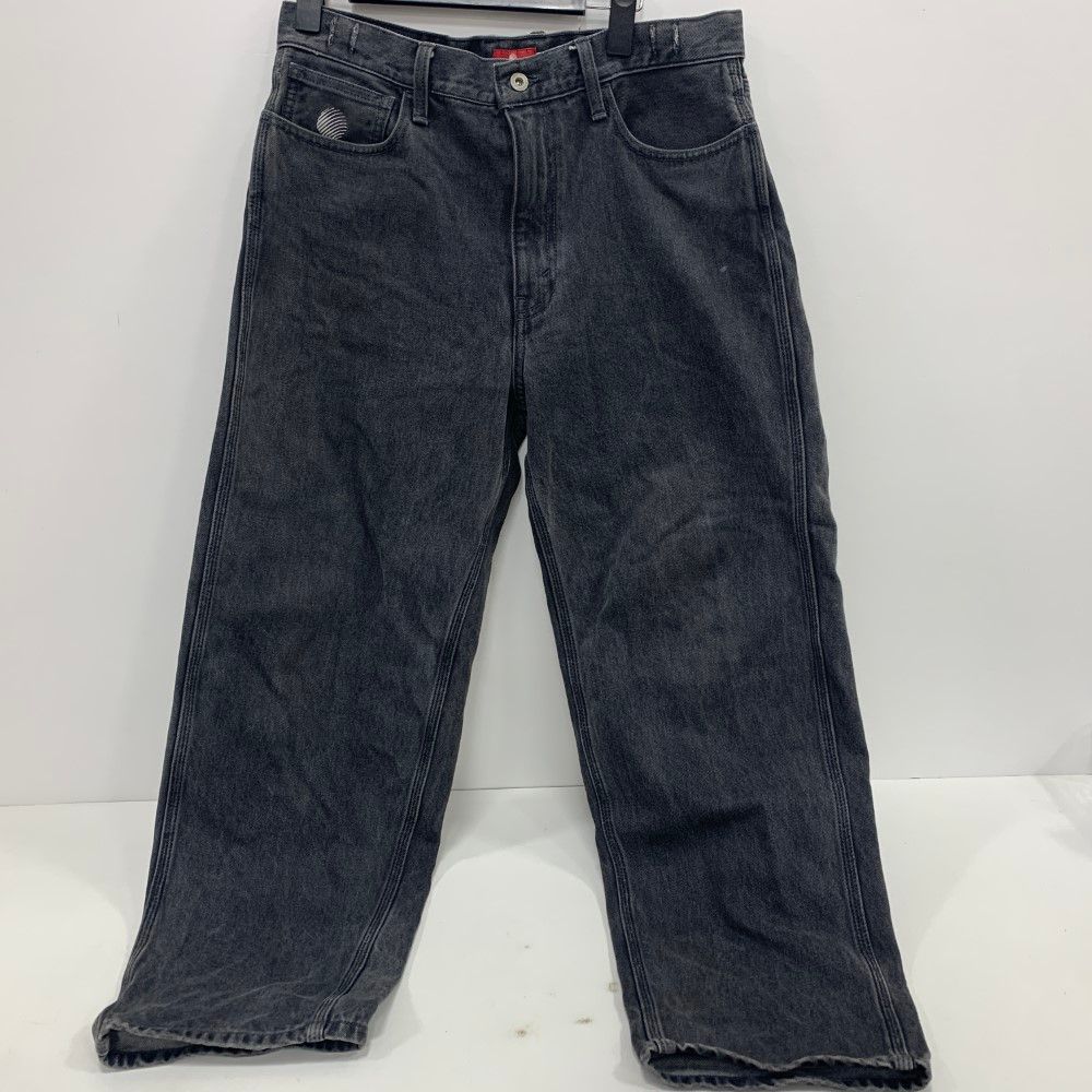 Hellrazor ブラック ストレートデニム M