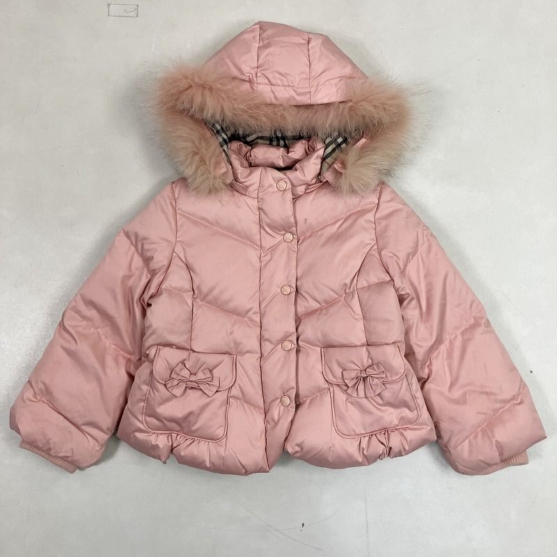 Burberry  バーバリーダウン 三陽商会 女の子 ◇ BURBERRY バーバリー ダウンジャケット アウター 子供服