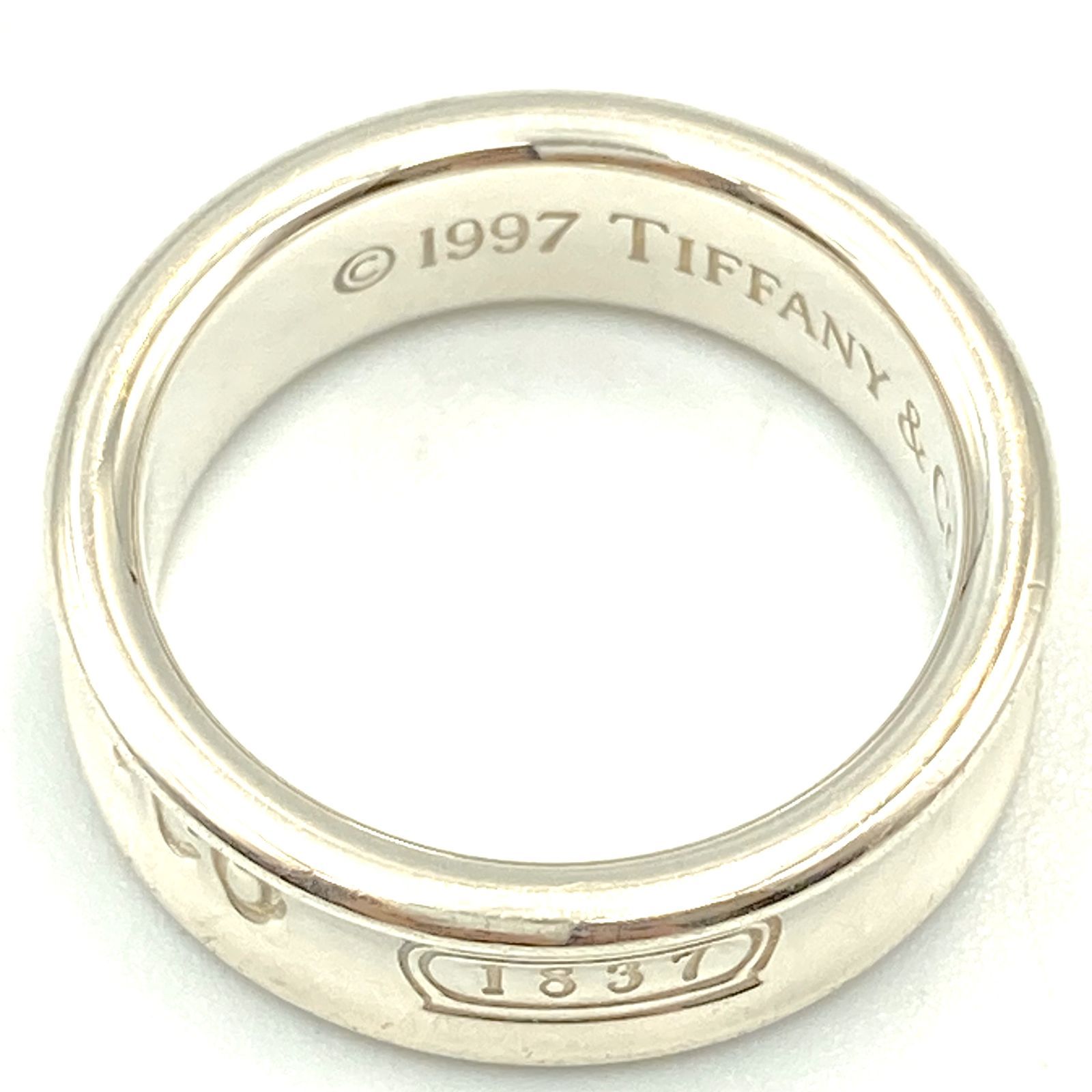TIFFANY＆Co. ティファニー 1837 ナロー SV925 リング メンズ