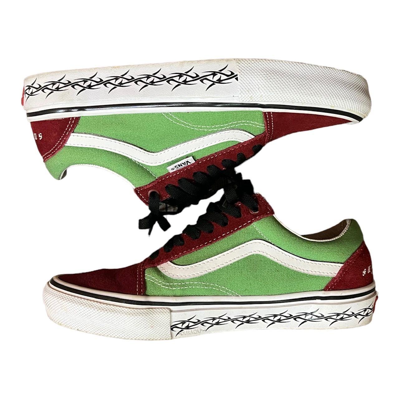 Supreme Vans Old Skool Green 25cm - tsm.ac.in