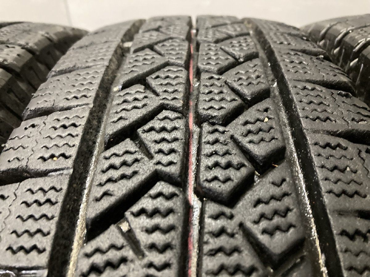 BS BRIDGESTONE BLIZZAK VL1 195/80R15 107/105L LT 15インチ スタッドレス 4本 19年製 バリ溝 ハイエース キャラバン等　(KTO030)