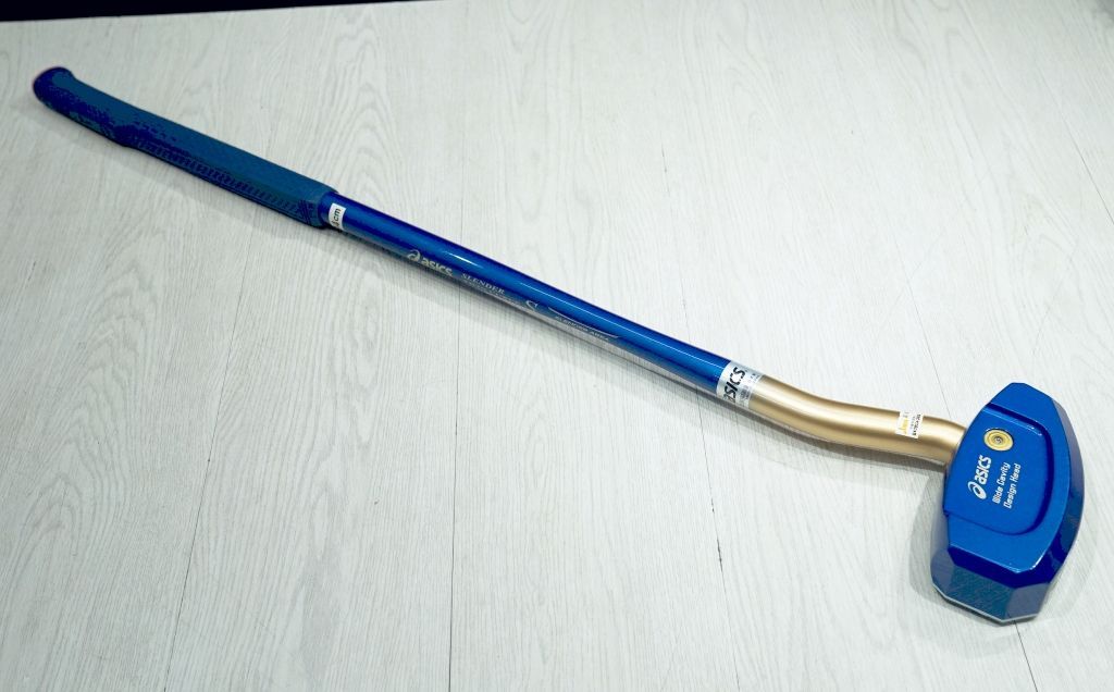 美品】アシックス 左打ちグランドゴルフクラブ スレンダーツインカーブ