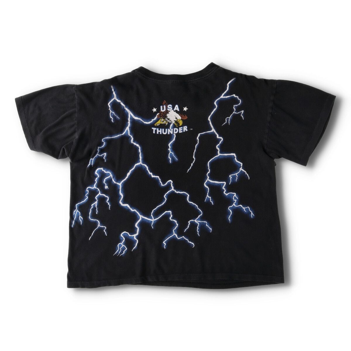 古着 90年代 AMERICAN THUNDER アメリカンサンダー プリントTシャツ 