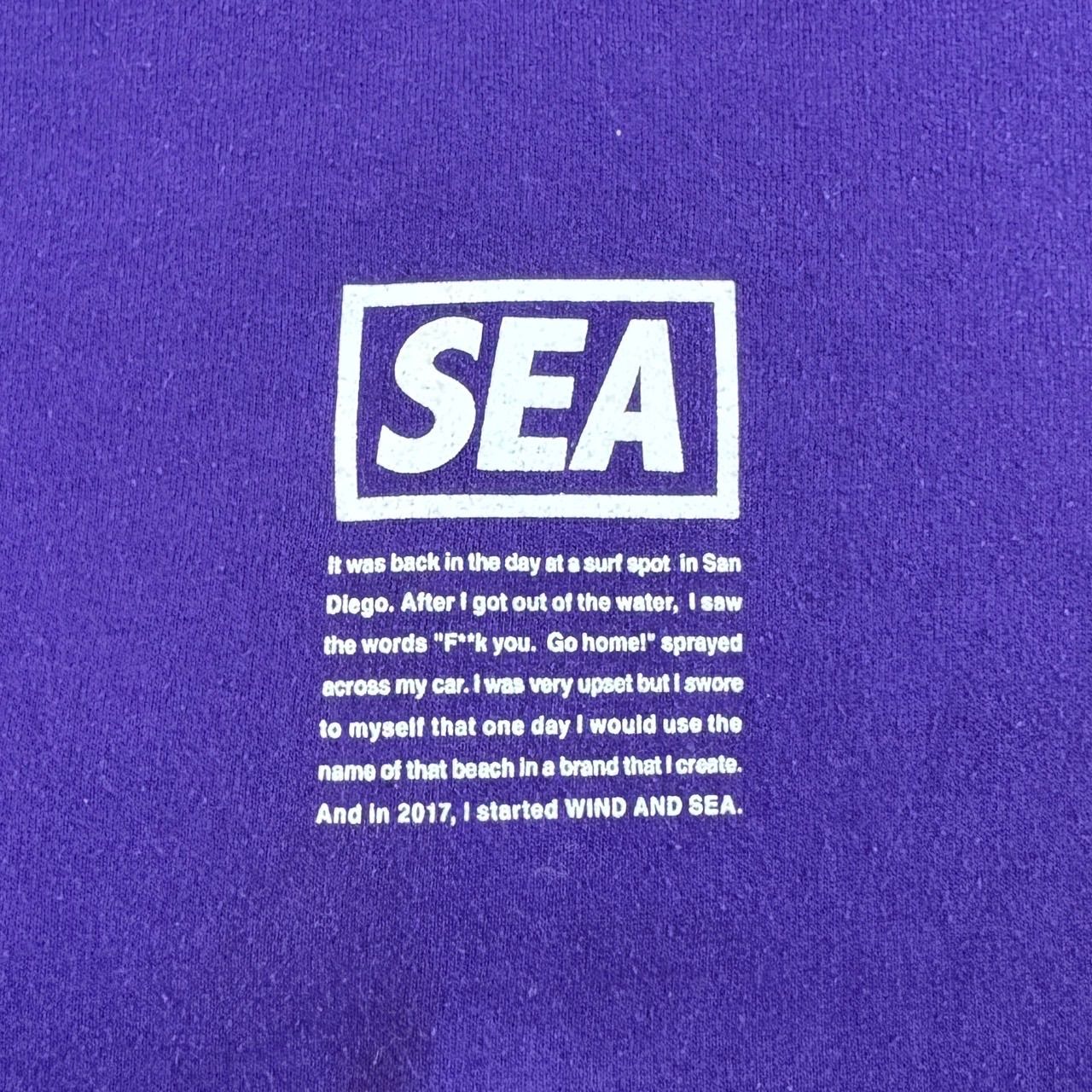 WIND AND SEA × LIMI feu ウィンダシー リミフゥ 20SS プルオーバーフーディー パープル LN-T56-037