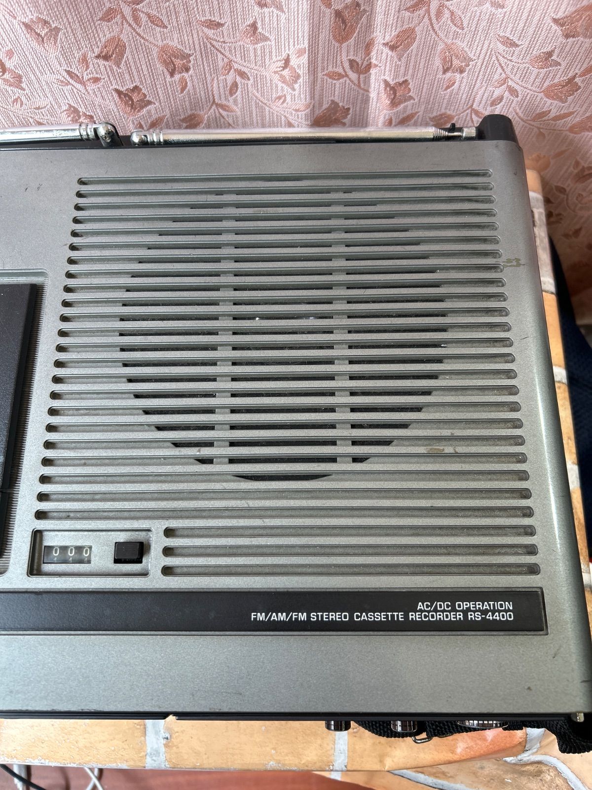 ジャンク品 最終お値下げしました!!【昭和レトロ】ナショナル ステレオ