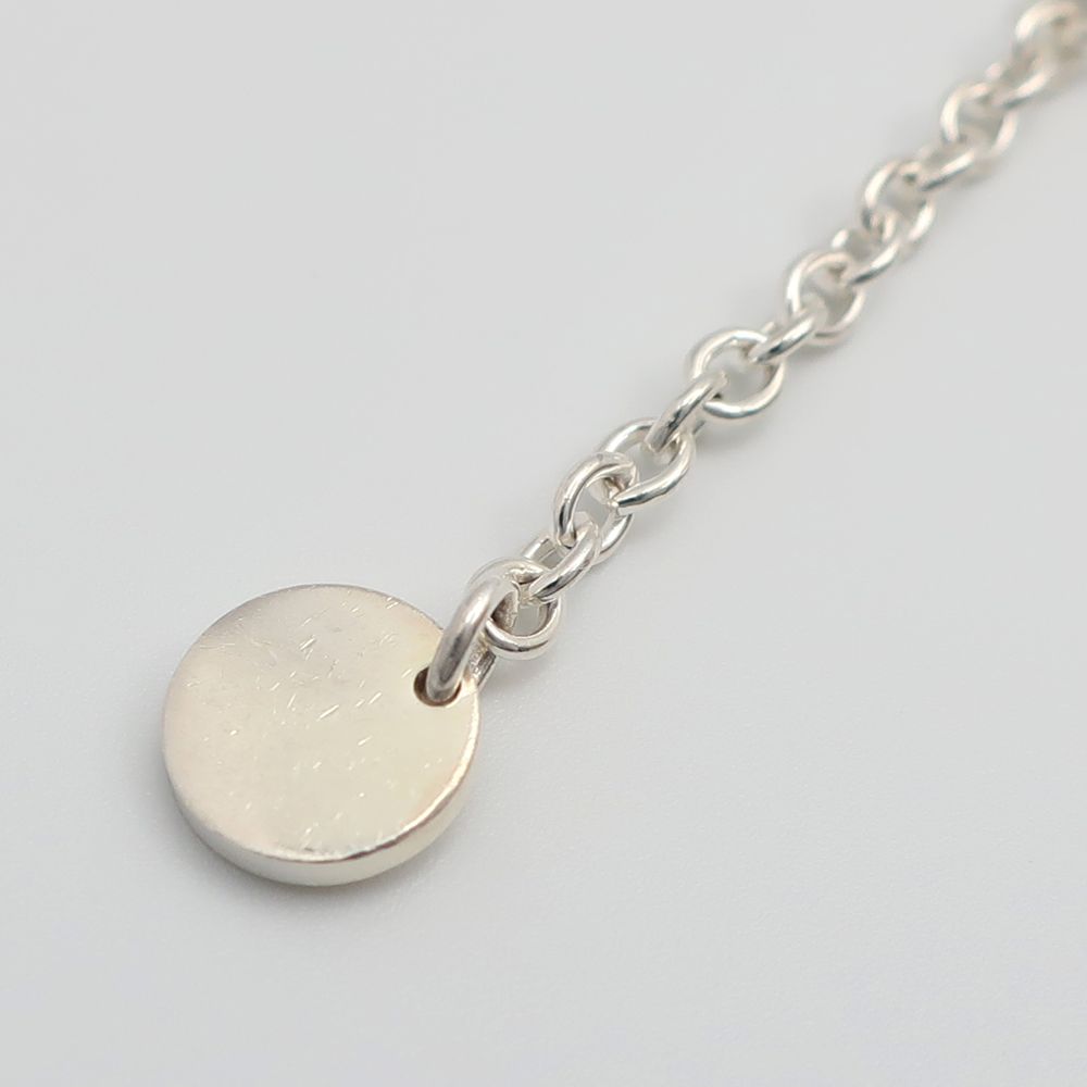 天白】エルメス エクスリブリスPM ブレスレット 750PG 925 ピンク  