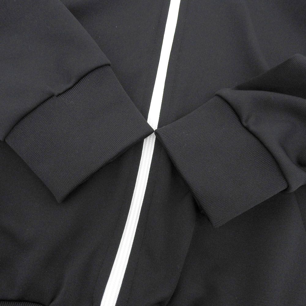 BLACK COMME des GARCONS - 超美品 ブラックコムデギャルソン 2023年商品 Z-T502 フード付 ジャージ ジップアップパーカー M レディース メンズOK 超美品 ブラックコムデギャルソン 2023年商品 Z-T502 フード付