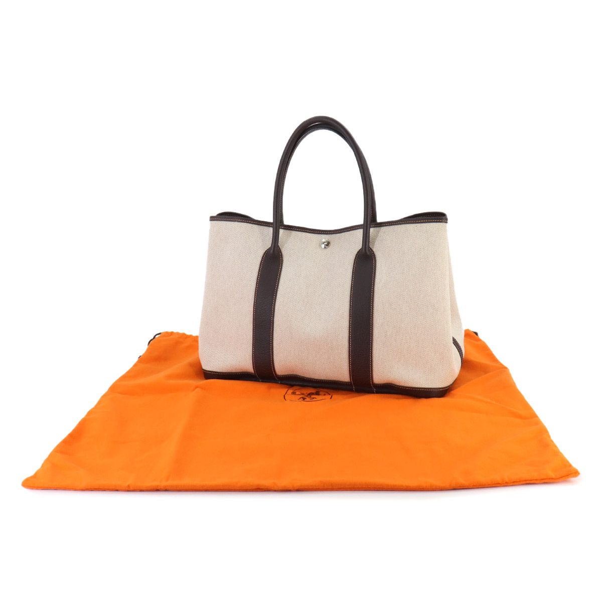 エルメス HERMES ガーデンパーティ 36 PM トート バッグ トワル