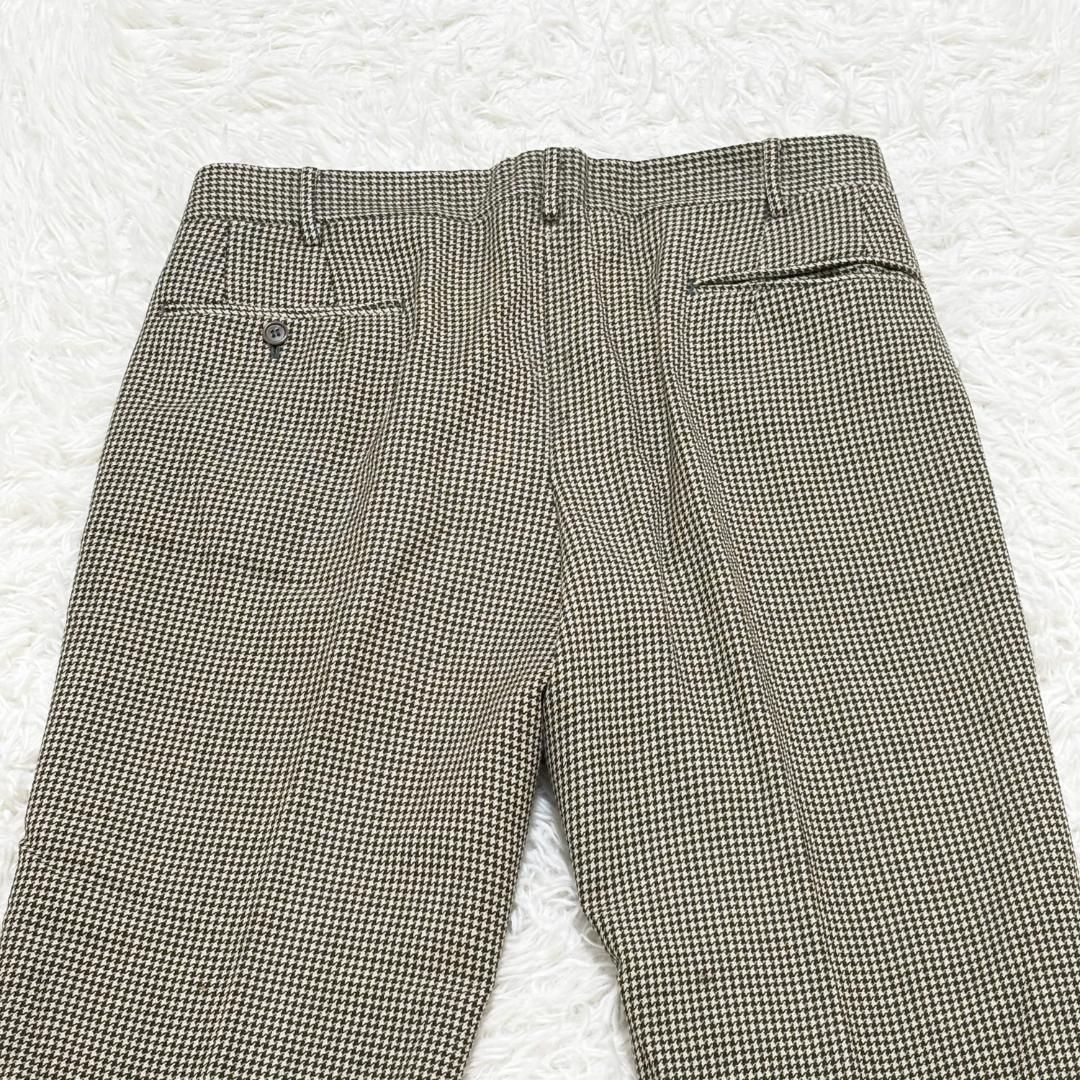 ブラウン 千鳥格子