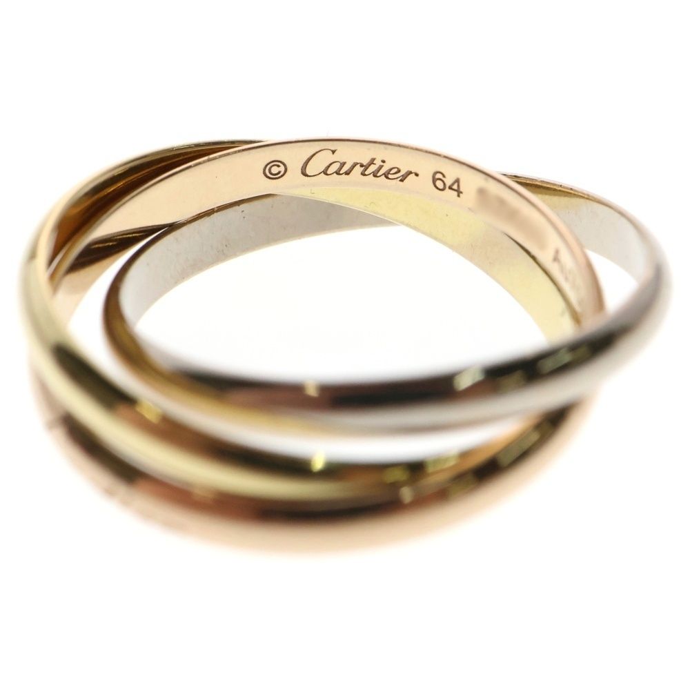 Cartier (カルティエ) トリニティリング Au750 ホワイトゴールド