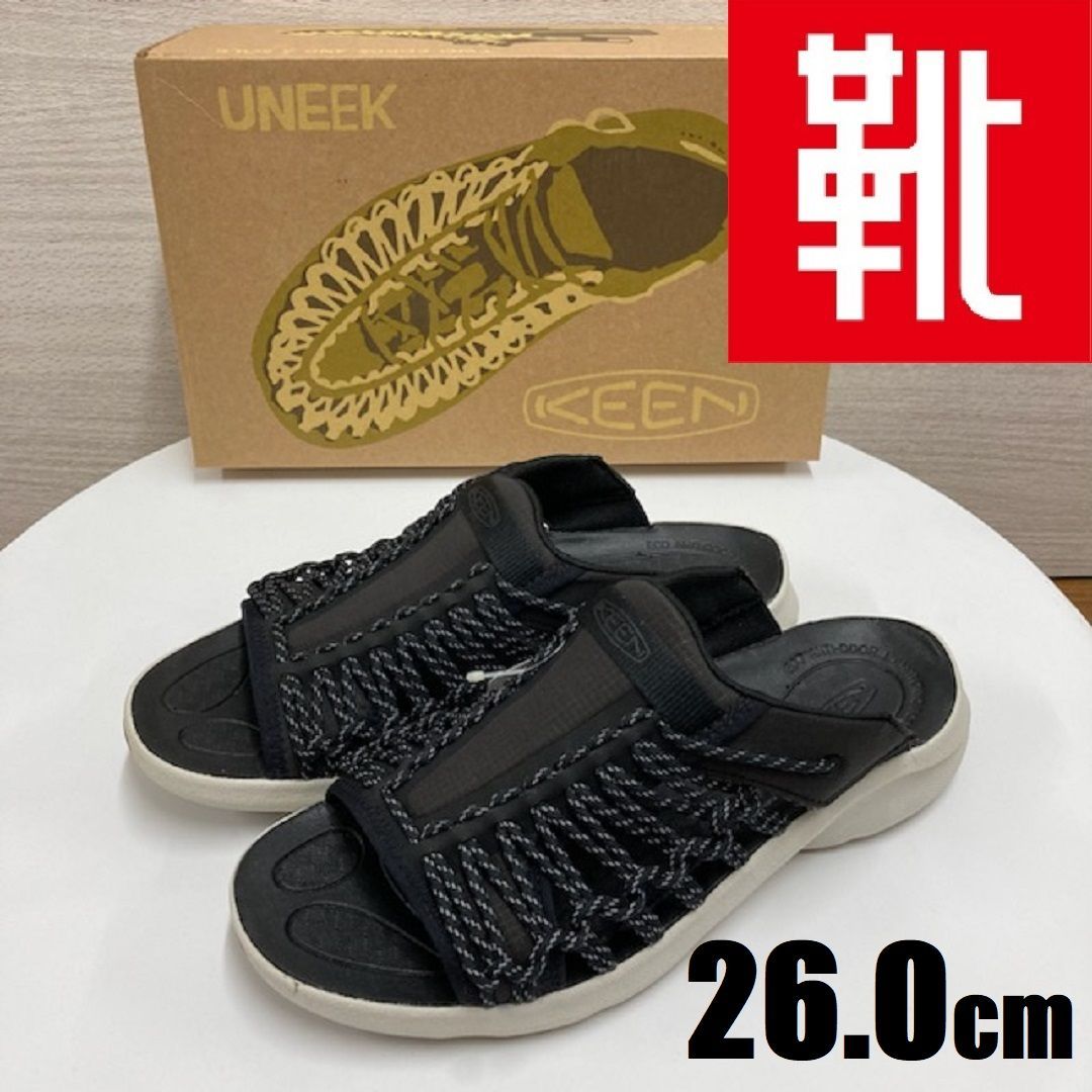 M-9kutsu.com公式 KEEN  UNEEK SNK SLIDE 1026080  26.0cm
