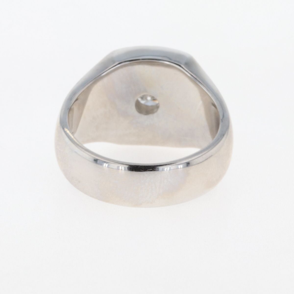 ダイヤモンド デザインリング プラチナ 指輪 リング 16号 Pt850 ダイヤモンド レディース 【中古】
