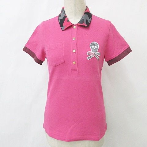 マーク＆ロナ マーク＆ロナ ポロシャツ ピンク MARK＆LONA ポロシャツ