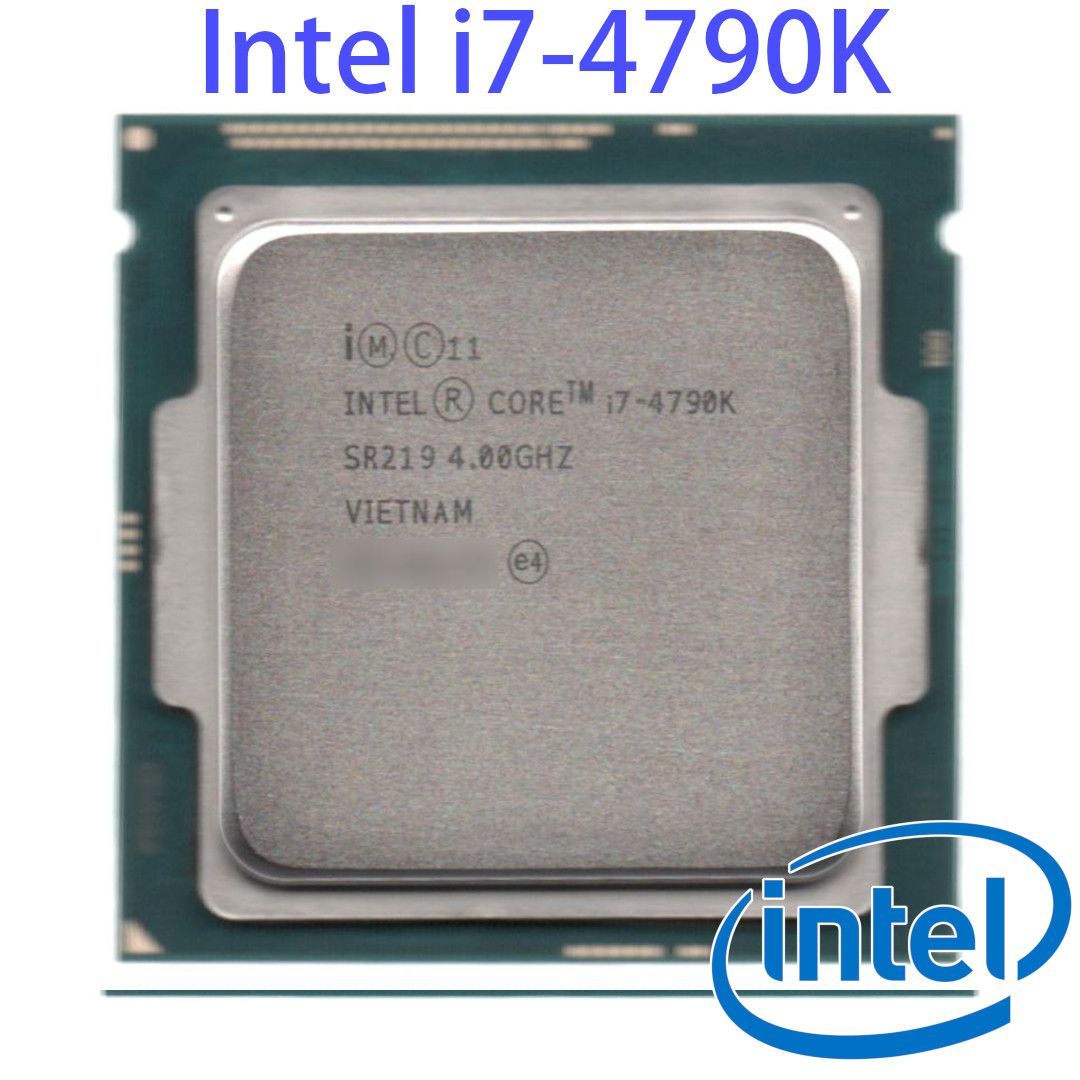 Intel Core i7-4790K ＜動作確認済み品＞ 4.0 GHz 8MBキャッシュ 4コア8スレッド ターボブースト時 4.4 GHz【中古】