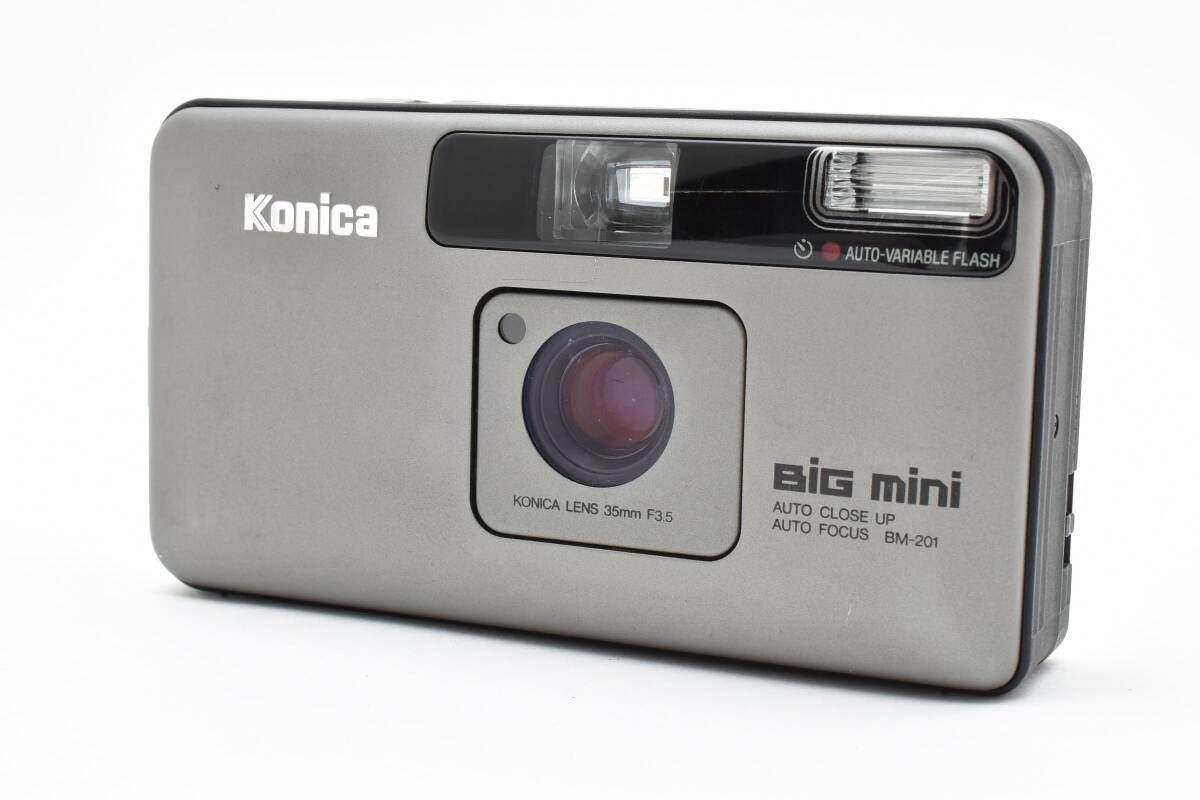 KONICA コニカ BIG mini BM-201 ビッグミニ コンパクトフィルムカメラ 3486W0144 029
