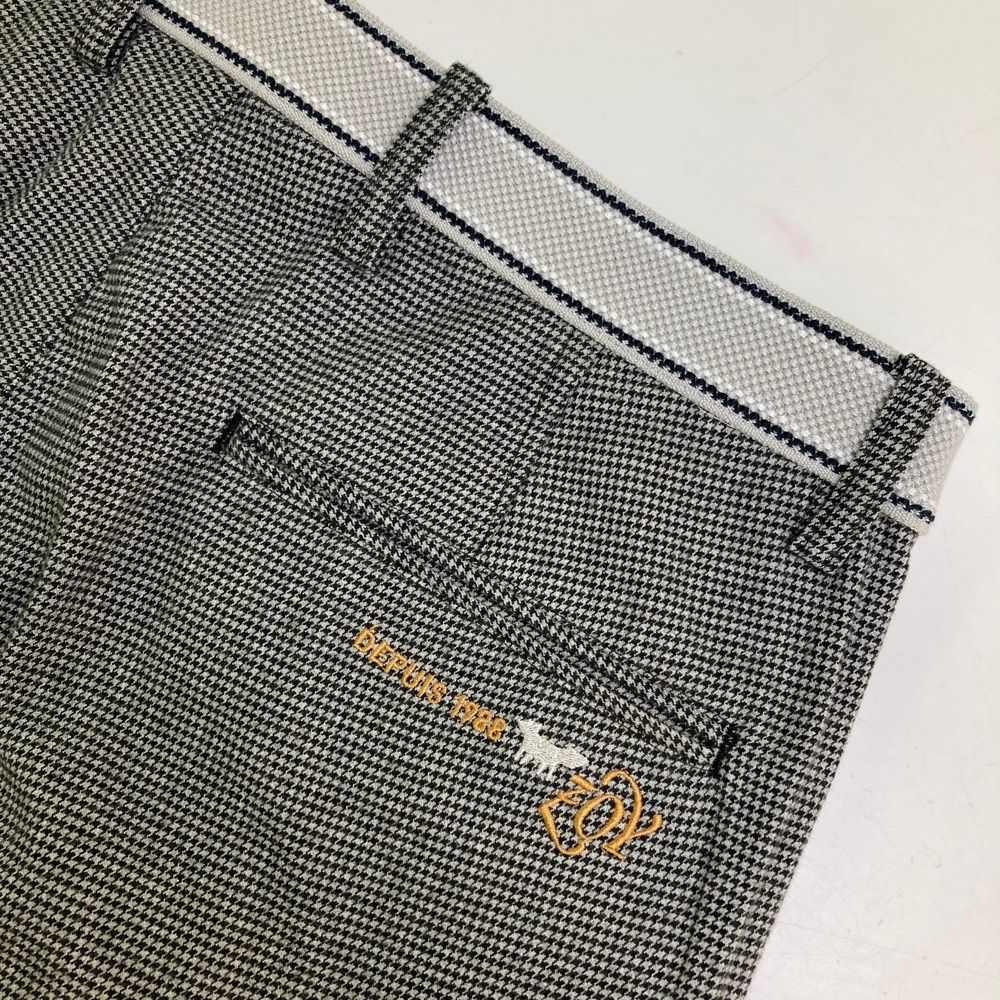 サイズ：79 ZOY ゾーイ ストレッチパンツ 千鳥格子柄 ブラック系