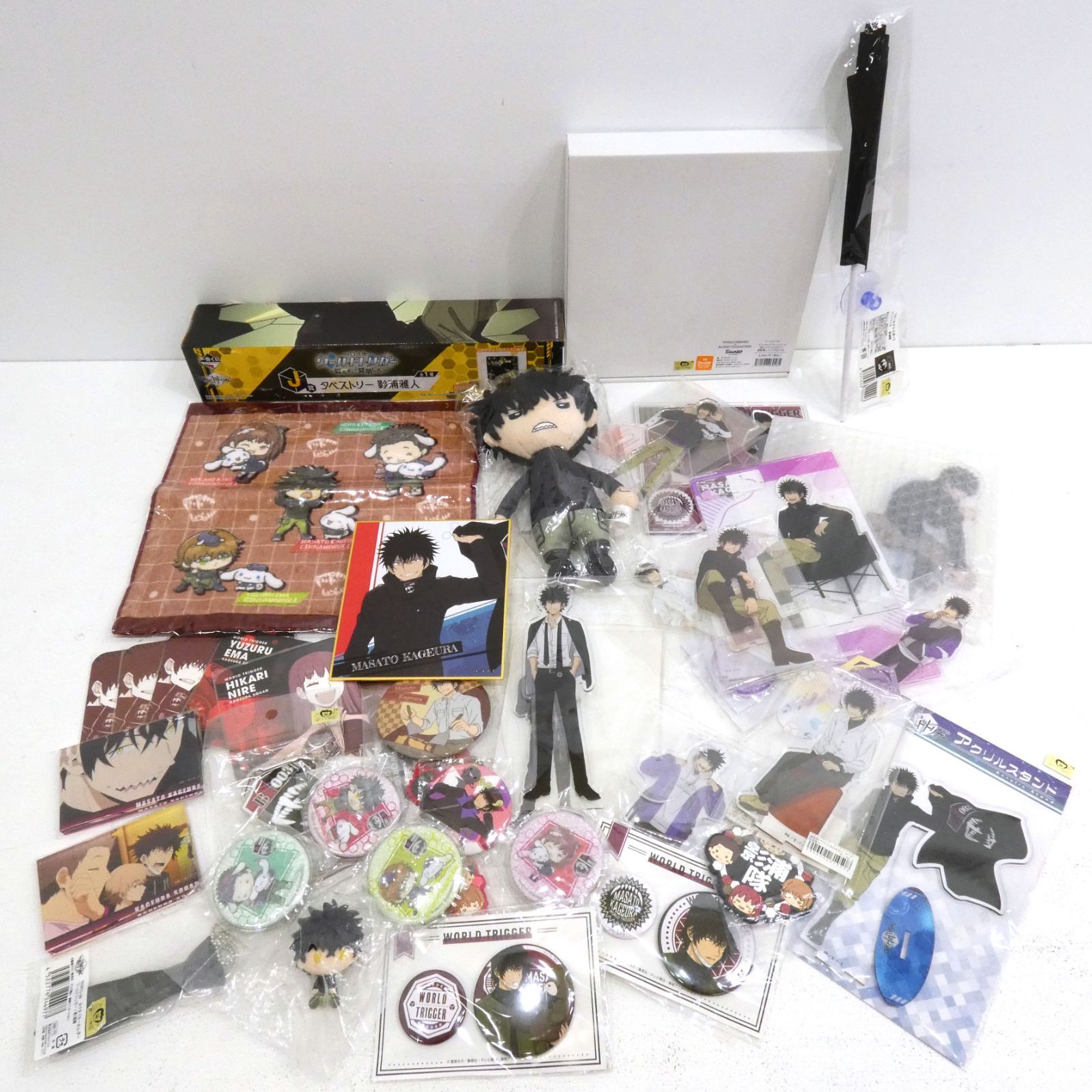小牧店】未検品 ワールドトリガー グッズセット まとめ売り セット売り