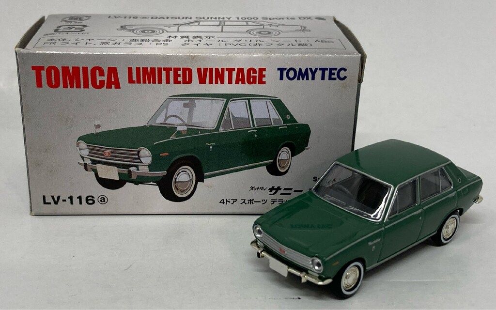 新品】TOMICA LIMITED VINTAGE ダットサンサニー1000 2025年最新