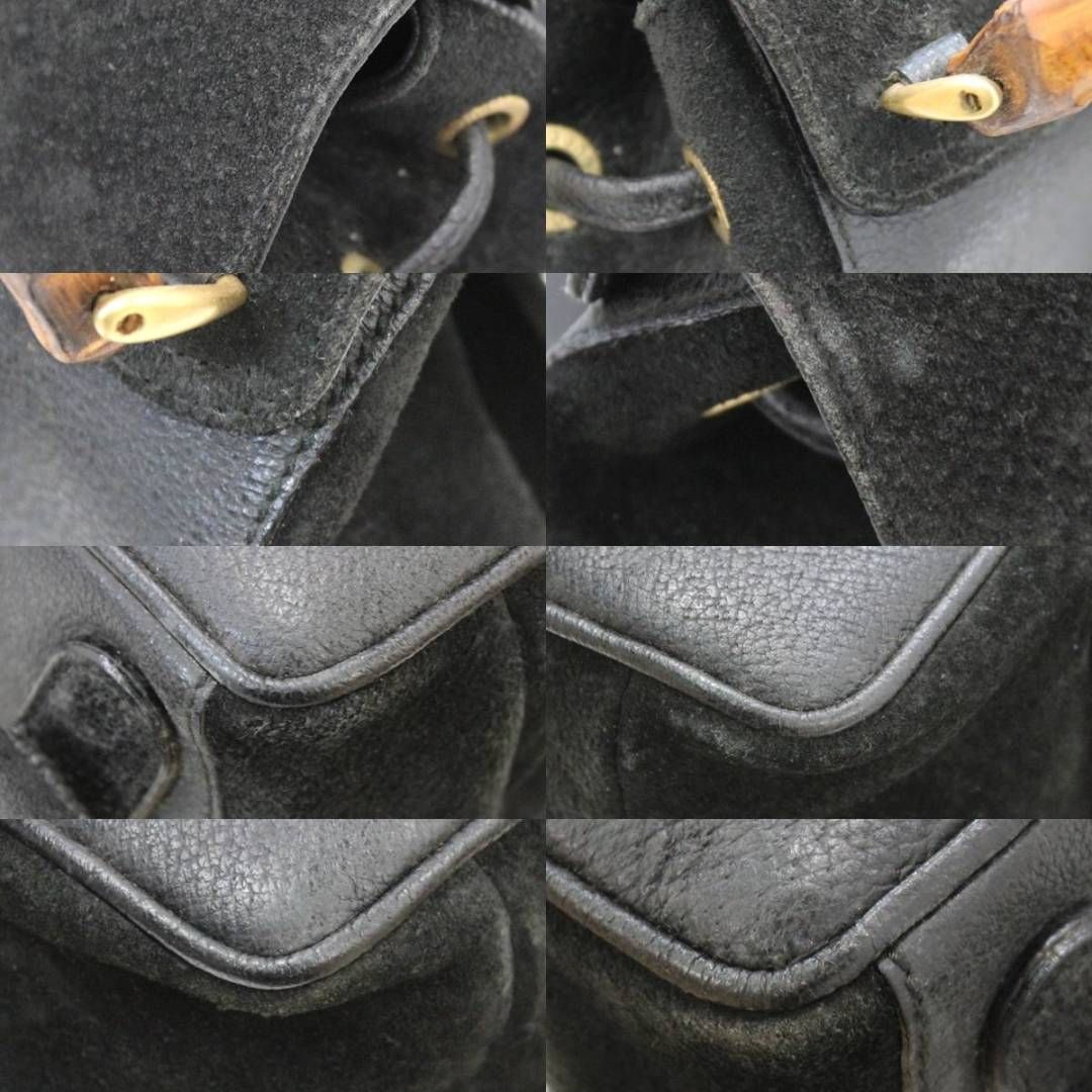 GUCCI / グッチ ミニリュックサック バンブー ブラック 003・1956