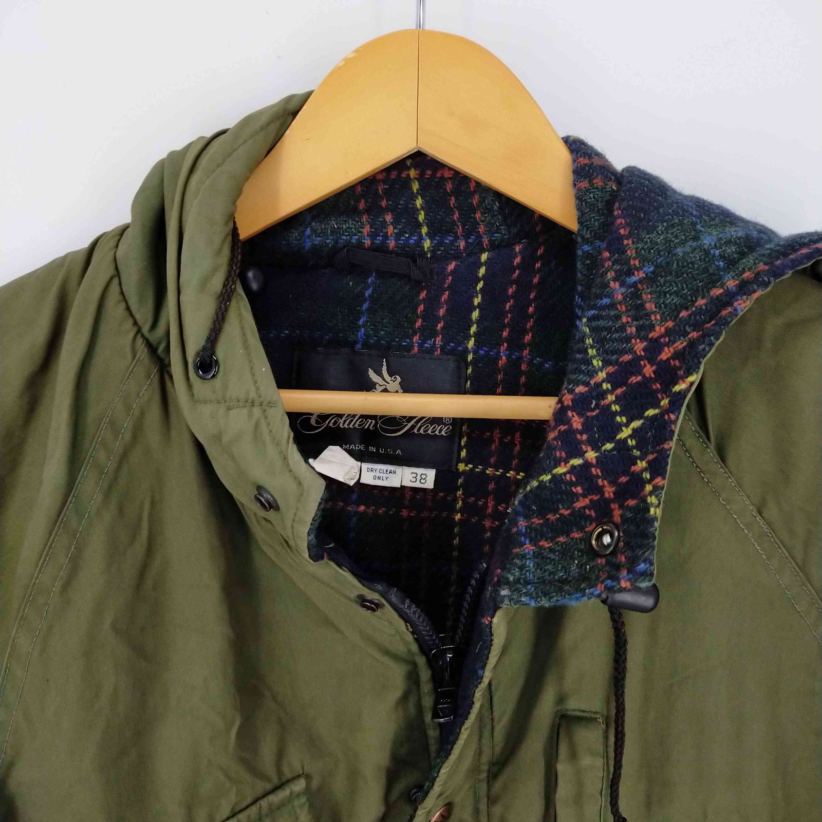 ゴールデンフリース GOLDEN FLEECE USA製 黒タグ mountain parka