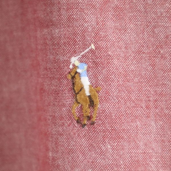 ポロカントリー ラルフローレン 半袖 ボタンダウンシャツ S 赤 POLO