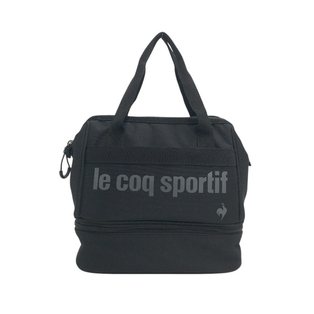 LE COQ GOLF ルコックゴルフ  二層式 カートバッグ  ブラック系  [240101348731] ゴルフウェア ストスト