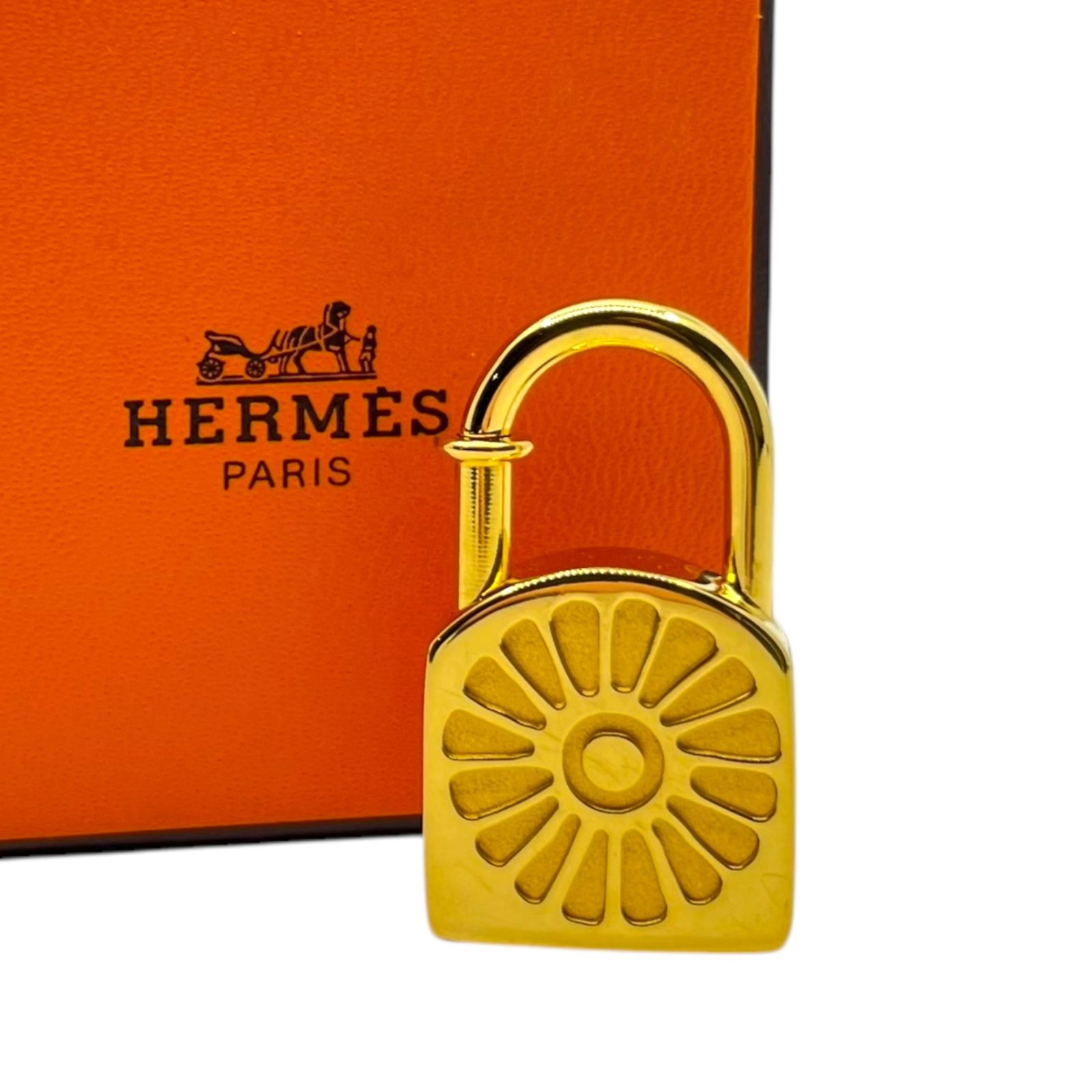 HERMES(エルメス) 1994年限定 sunflower cadena charm ヒマワリ 向日葵