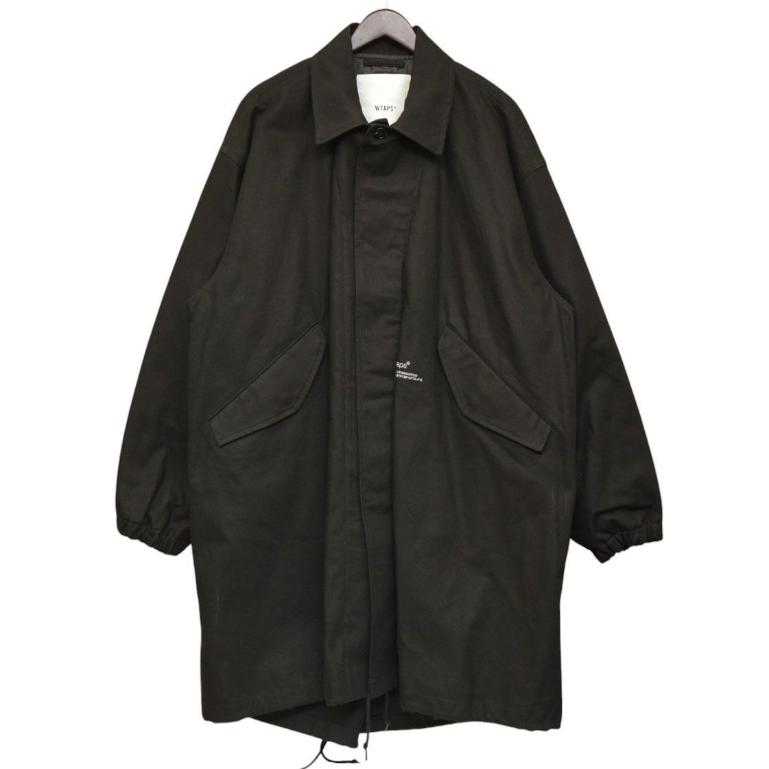WTAPS ダブルタップス 2025AW SMOCK COAT COTTON SERGE クロスボーンスモックコート 242WVDT-JKM03 8054000217793