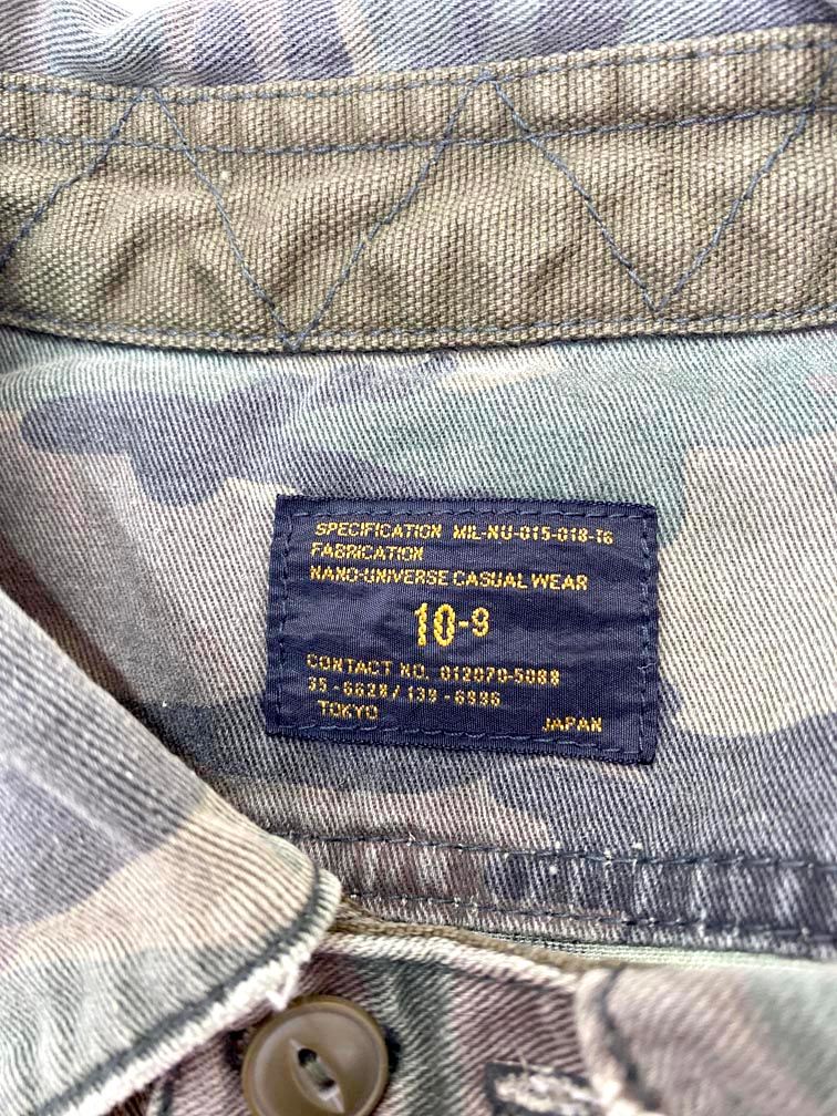 ROTTWEILER NANO UNIVERSE コラボ　ミリタリーシャツ NANO universe（ナノユニバース）の「ROTTWEILER（ロット