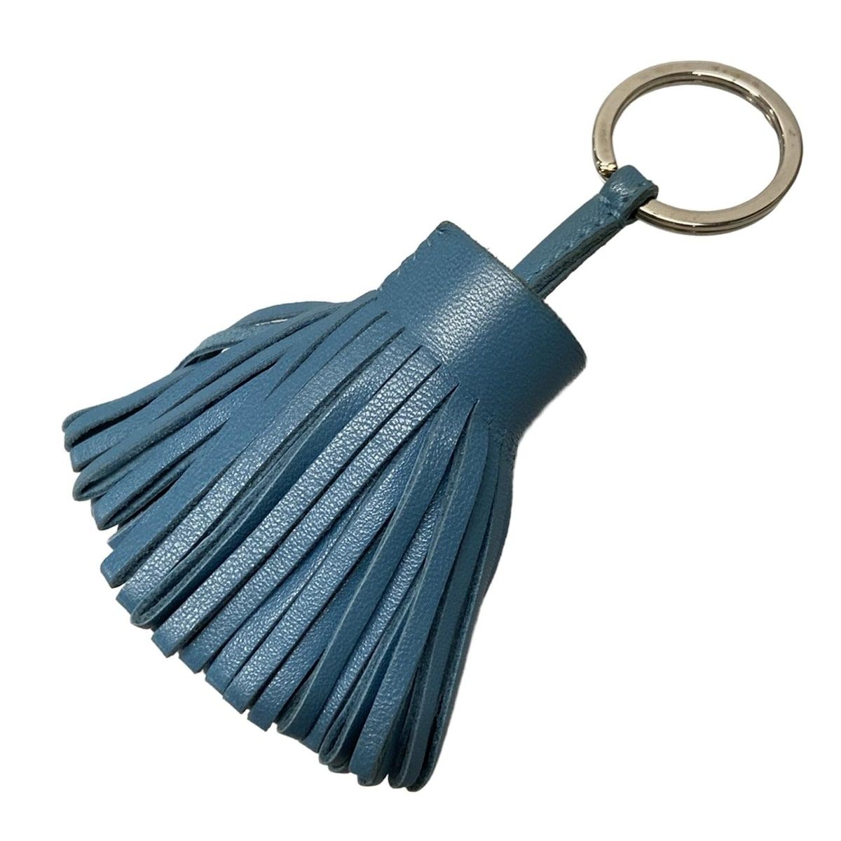 エルメス HERMES カルメン タッセル キーホルダー レザー チャーム