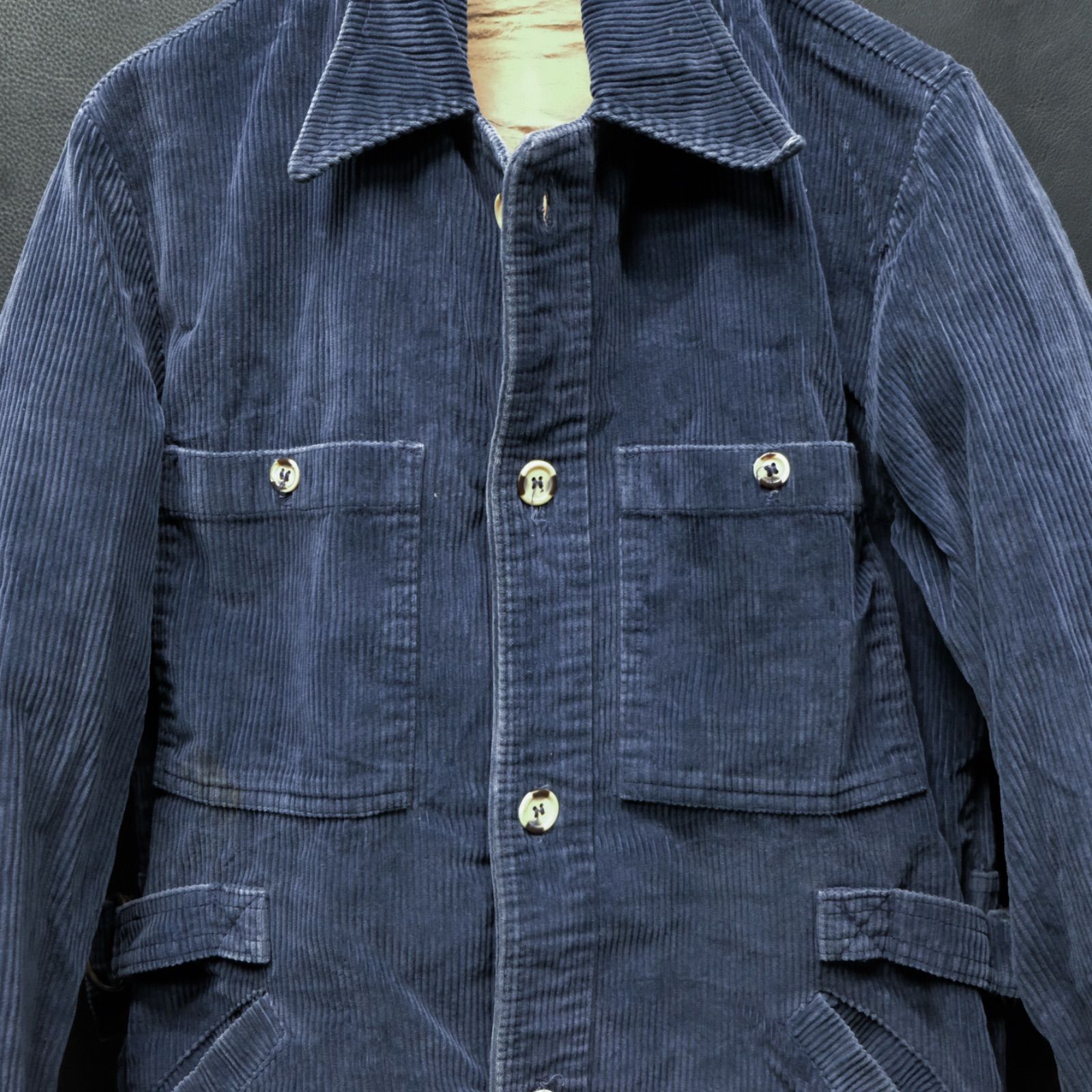 SPOTWOOD ビンテージ コーデュロイジャケット Mサイズ ネイビー VTG 